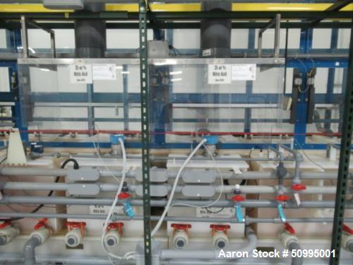 Used 30-Station Chemical Deburr/Polishing Line