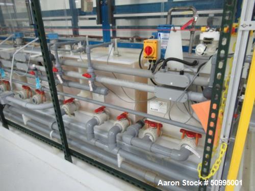 Used 30-Station Chemical Deburr/Polishing Line