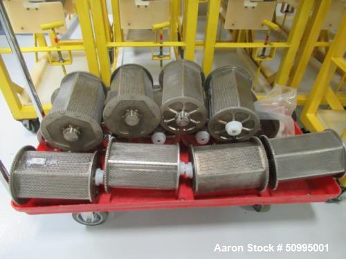 Used 30-Station Chemical Deburr/Polishing Line