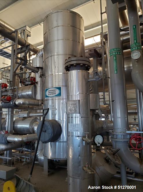 Complete Toromont Process 165 TPD / tons per day CO2 plant, Gas Plant