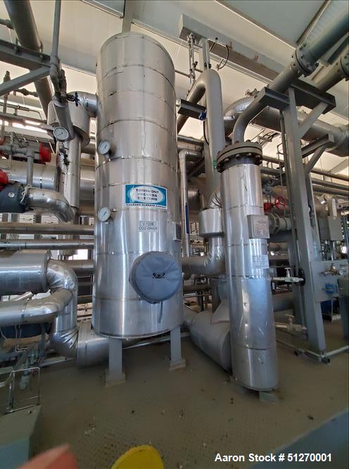 Complete Toromont Process 165 TPD / tons per day CO2 plant, Gas Plant