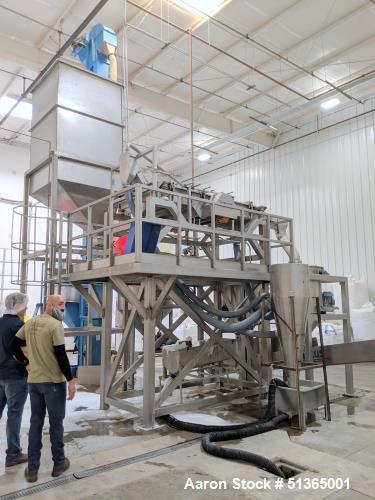 Used-Incus 4,000 lb/hr Quinoa Wash and Drying Process Line