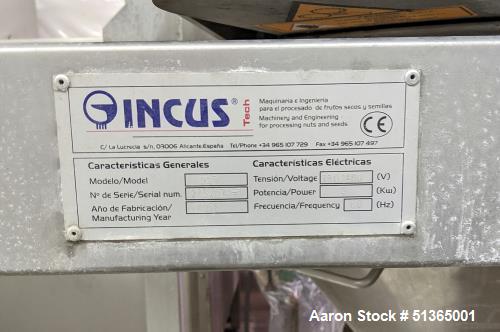 Used-Incus 4,000 lb/hr Quinoa Wash and Drying Process Line