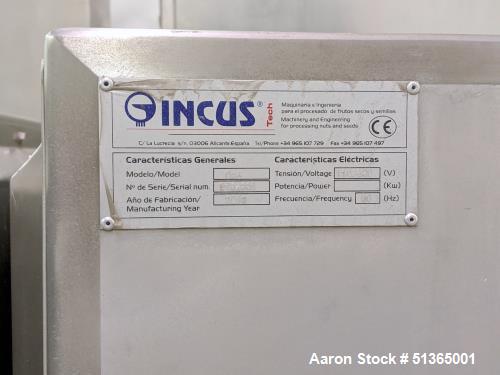 Used-Incus 4,000 lb/hr Quinoa Wash and Drying Process Line