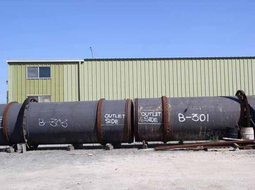 USED: 200 ton per day ammonium nitrate (LDN) drying and cooling plant sold as one unit. Plant was built in 1976 and used through 1994. Including rotary dryers and cooler system, 2 Feeco rotary counte...