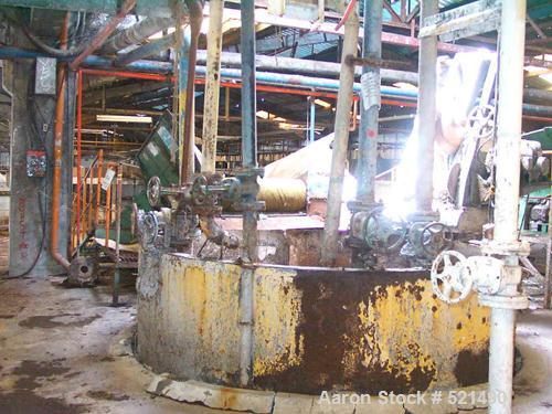 USED: Paper board plant, 50 tons/day (24 hours). Product width 70"(1778mm). Raw material: scrap paper. Final product: paper board for folders and boxes. Built 1994. Major items include feed conveyors...