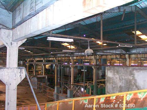 USED: Paper board plant, 50 tons/day (24 hours). Product width 70"(1778mm). Raw material: scrap paper. Final product: paper board for folders and boxes. Built 1994. Major items include feed conveyors...