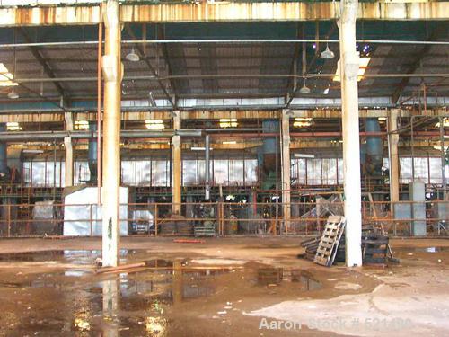 USED: Paper board plant, 50 tons/day (24 hours). Product width 70"(1778mm). Raw material: scrap paper. Final product: paper board for folders and boxes. Built 1994. Major items include feed conveyors...