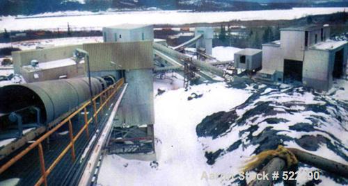 USED: Complete crushing facility. Fuller Traylor 54 x 74 gyratorycrusher, 1200 tph; secondary crusher is an Orenstein Koppel hammer,reversible, 1090 mtph. Complete screening and conveying systems,sto...