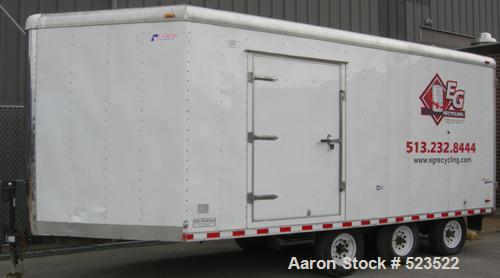 USED: Portable industrial lubricant cleaning and filtration unit consisting of (1) Caryle compressor, model 06DR-8206-DC3650, serial#4696MD8684, 3 hp, approximately 20 cfm; (1) Busch rotary vane vacu...