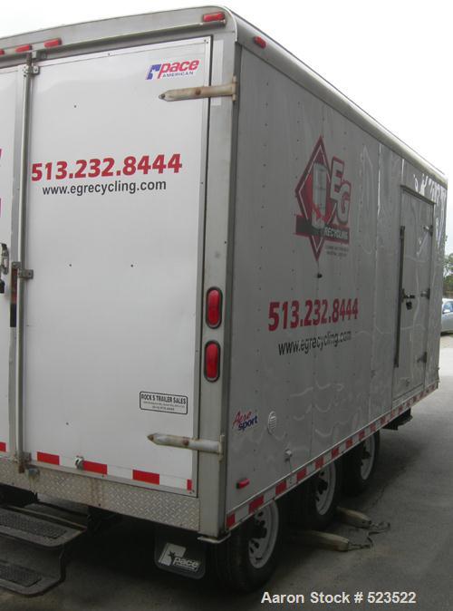 USED: Portable industrial lubricant cleaning and filtration unit consisting of (1) Caryle compressor, model 06DR-8206-DC3650, serial#4696MD8684, 3 hp, approximately 20 cfm; (1) Busch rotary vane vacu...