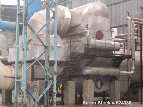 USED: Nitric acid plant, 350 MTPD. Ammonia is the raw material.Product quality concentration: 58 wt %, dissolved N2O4 max, 150 ppm.Specific consumptions: NH3 290 kg/t, Pt 50 mg/t (after recovery),nat...