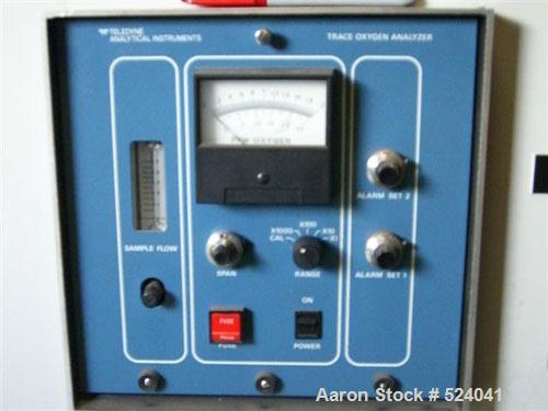 USED: Nitrogen plant, 42,000 SCFH electronic grade nitrogen gasgenerating plant. Produces gaseous nitrogen at less than 3 ppmvimpurity at 100 psi(g). Power consumptin 400 kW all-inclusive. Cryostar E...