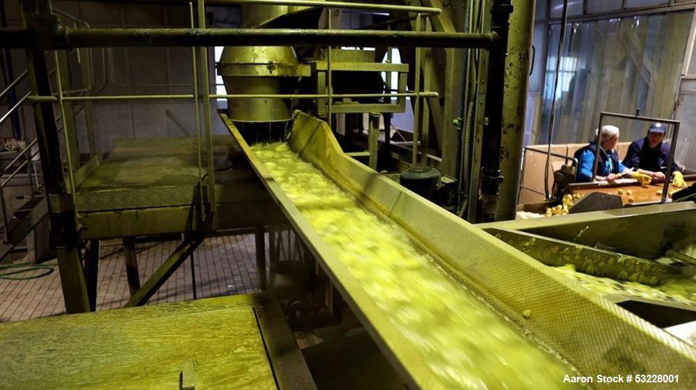 Potato Chips Line with capacity 600 kg/hour