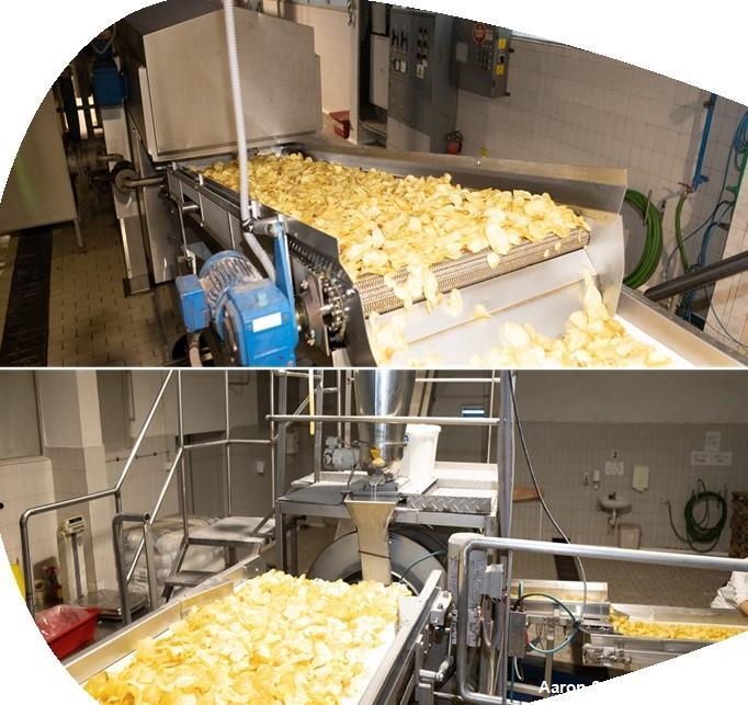 Potato Chips Line with capacity 600 kg/hour