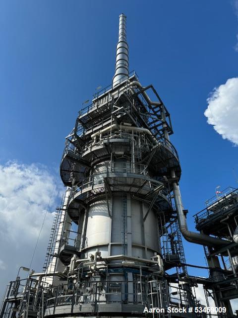 Used Degasser Unit (ID 9600) with Heat Transfer Unit – 153,000 BPD Crude Oil Stabilization Plant