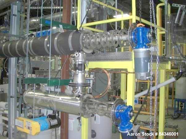 Used Modular Multistage Continuous Processor Debranner – 8” Diameter, 5-Stage, 304 Stainless (Pilot Plant)