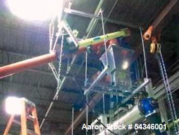 Used Modular Multistage Continuous Processor Debranner – 8” Diameter, 5-Stage, 304 Stainless (Pilot Plant)