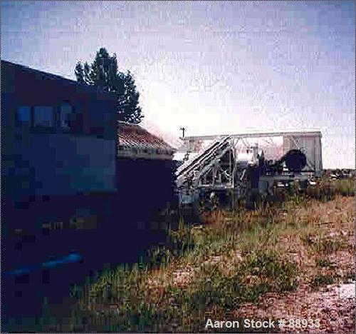 Used Mobile Soil Remediation System, designed to treat soil contaminated with jet fuel, gasoline, diesel fuel, heavy oils and similar non-chlorinated hydrocarbons. System consists of (1) 8' Grizzly f...