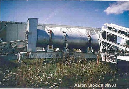 Used Mobile Soil Remediation System, designed to treat soil contaminated with jet fuel, gasoline, diesel fuel, heavy oils and similar non-chlorinated hydrocarbons. System consists of (1) 8' Grizzly f...
