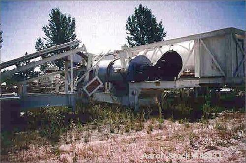 Used Mobile Soil Remediation System, designed to treat soil contaminated with jet fuel, gasoline, diesel fuel, heavy oils and similar non-chlorinated hydrocarbons. System consists of (1) 8' Grizzly f...