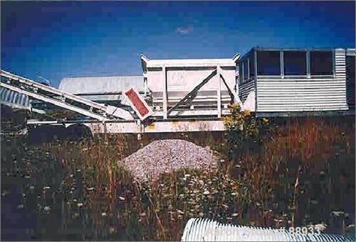Used Mobile Soil Remediation System, designed to treat soil contaminated with jet fuel, gasoline, diesel fuel, heavy oils and similar non-chlorinated hydrocarbons. System consists of (1) 8' Grizzly f...