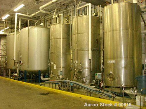 Unused-Complete Closure of Liquid Single Dose Pharmaceutical Facility.  Plant Equipment includes: Over (50) Stainless Steel Tanks Ranging in Capacity up to 10,000 Gallons with Mixers; (6) 10,000 Gall...