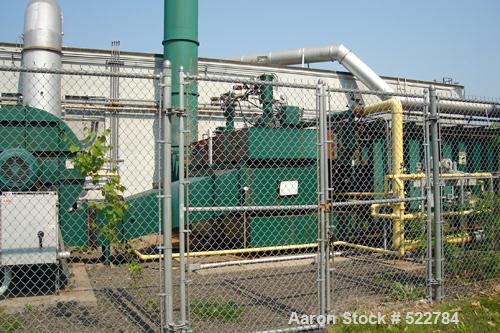 USED: ABB Combu-Changer regenerative thermal oxidizer. Firing rate is 5800 cubic feet per hour (MMBTU/HR). Min exhaust gas flow rate is 25,000 scfm.