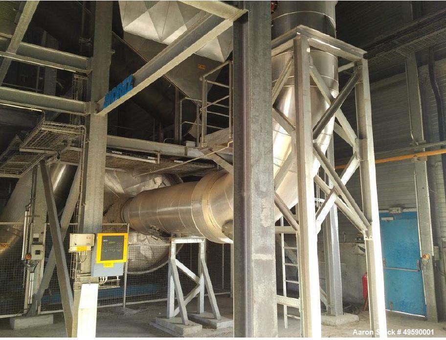 Used Andritz Austria Continuous Sludge Drying Plant. Unit with a capacity of 2200-11000 lbs/h.r (1000-5000 kg/hr.) of industrial and municipal waste water consisting of: (1) Andritz DDS50 continuous ...