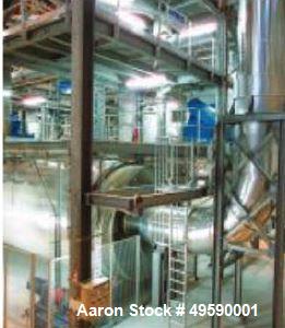 Used Andritz Austria Continuous Sludge Drying Plant. Unit with a capacity of 2200-11000 lbs/h.r (1000-5000 kg/hr.) of industrial and municipal waste water consisting of: (1) Andritz DDS50 continuous ...