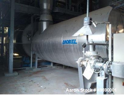 Used Andritz Austria Continuous Sludge Drying Plant. Unit with a capacity of 2200-11000 lbs/h.r (1000-5000 kg/hr.) of industrial and municipal waste water consisting of: (1) Andritz DDS50 continuous ...
