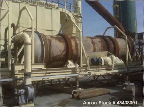 Used Astec 25 Ton Per Hour Thermal Desorber / Asphalt Plant.  A complete unit from feed to discharge with all environmental control equipment etc.  Includes the following:  Primary Treatment Unit - 7...