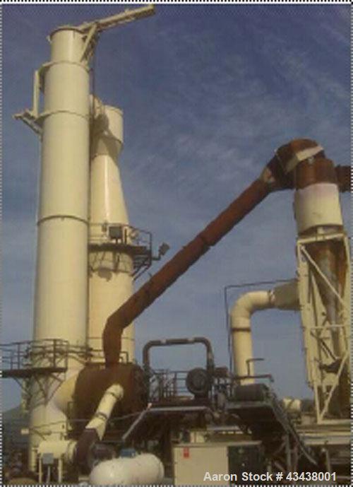 Used Astec 25 Ton Per Hour Thermal Desorber / Asphalt Plant.  A complete unit from feed to discharge with all environmental control equipment etc.  Includes the following:  Primary Treatment Unit - 7...