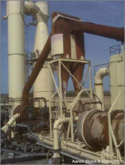 Used Astec 25 Ton Per Hour Thermal Desorber / Asphalt Plant.  A complete unit from feed to discharge with all environmental control equipment etc.  Includes the following:  Primary Treatment Unit - 7...