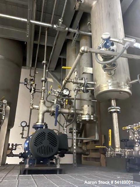 Unused Babcock & Wilcox 1000 kg/hr Ethanol Distillation System – MEGTEC, Stainless Steel, Built 2017