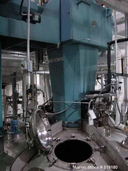 USED: Biologic Manufacturing sterile fill CGMP plant. Including50,000 liter production fermenter, tanks, kettles, homogenize...