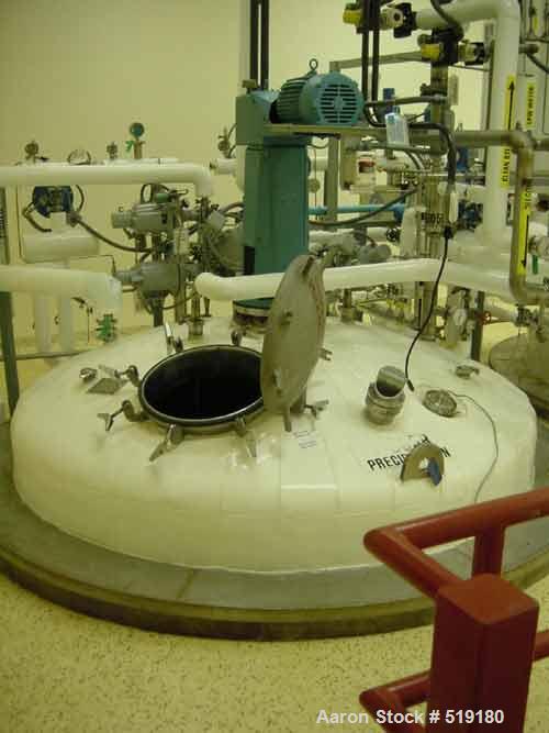 USED: Biologic Manufacturing sterile fill CGMP plant. Including50,000 liter production fermenter, tanks, kettles, homogenize...