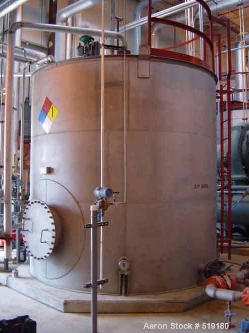 USED: Biologic Manufacturing sterile fill CGMP plant. Including50,000 liter production fermenter, tanks, kettles, homogenize...