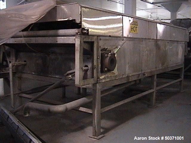 Used- Pneu-Mech Prime Heat Systems Halogen Single Lane Tunnel Type Oven.