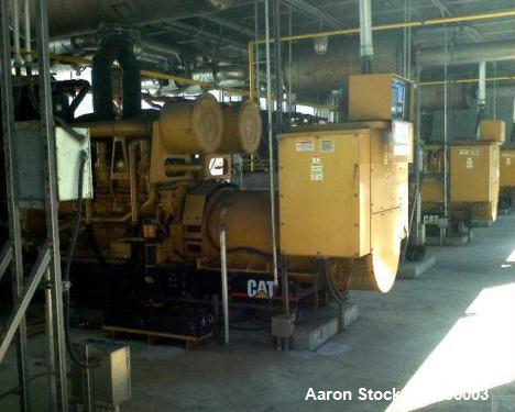 Used-Cat 3825 kW Power Plant 