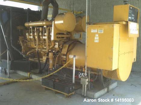 Used-Cat 3825 kW Power Plant 