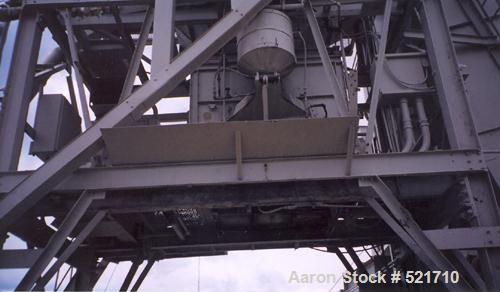 USED: Cedar Rapids 3000 lb batch asphalt plant, complete with 3 bin cold feed, scalping screen, conveyors, wet scrub dust control, computer controls, computerized weigh system and printout, Genco bur...