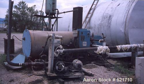 USED: Cedar Rapids 3000 lb batch asphalt plant, complete with 3 bin cold feed, scalping screen, conveyors, wet scrub dust control, computer controls, computerized weigh system and printout, Genco bur...