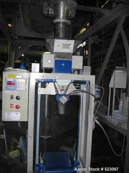 USED: Comac extrusion line. (1) Feeding system Matcon or Anag containers, servo lift Matcon (hydraulic lifting and positioni...