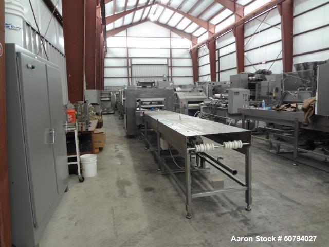 Used Comas Dual-lane Cheese Cake Line