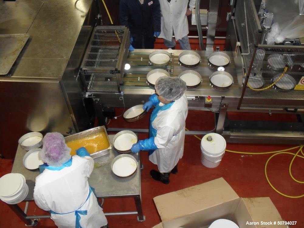 Used Comas Dual-lane Cheese Cake Line