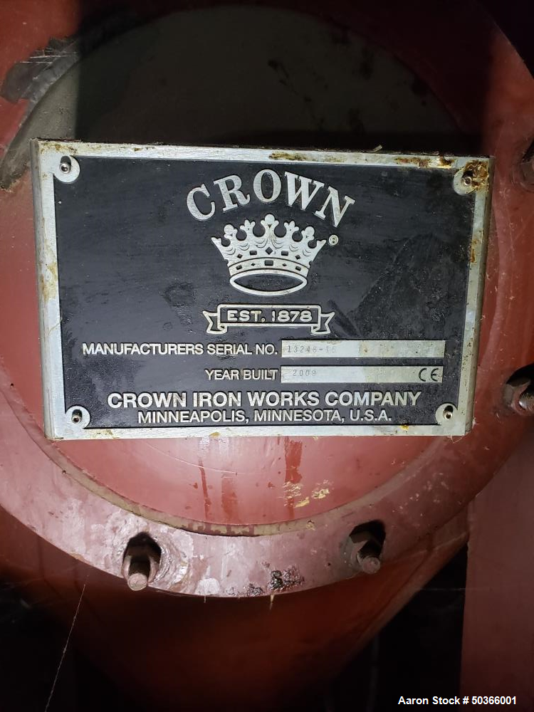 Used Crown Iron Works Acid Super Degumming / Caustic Neutralization System
