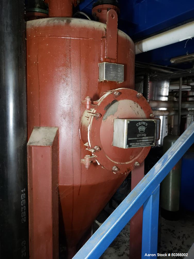 Used Crown Iron Works Acid Super Degumming / Caustic Neutralization System