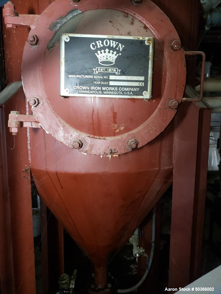 Used Crown Iron Works Acid Super Degumming / Caustic Neutralization System