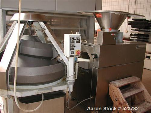 USED: Complete bakery plant, output up to 25 bakery shops. Various equipment manufacturers like Kemper, Affeldt, Werner Pfleiderer, Mannesmann and others; (7) Kneters, (5) Werner Pfleiderer ovens, tr...